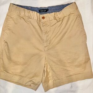 Southern Marsh Men's Tan Flat Front Shorts